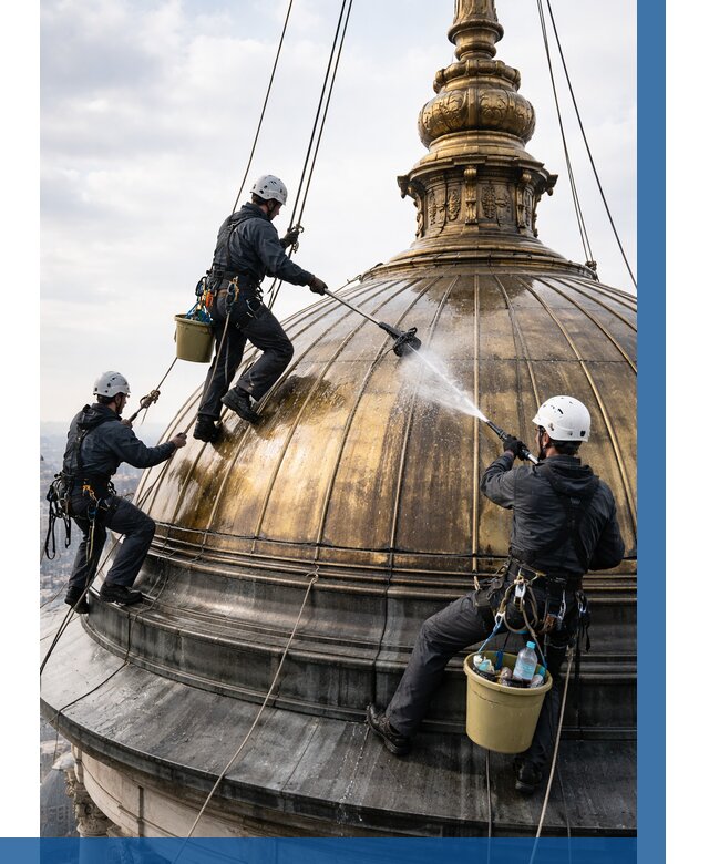 Мойка куполов и шпилей в Ижевске от 8310 р. - заказать | ВЫСОТНИК-Жвс