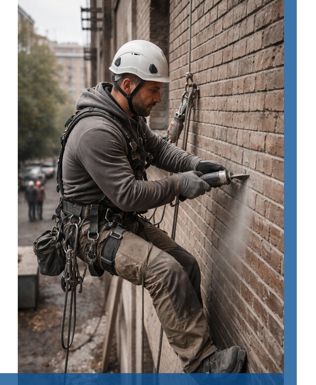 Расшивка кирпичных швов в Ижевске от 623 р. | ВЫСОТНИК-Жвс