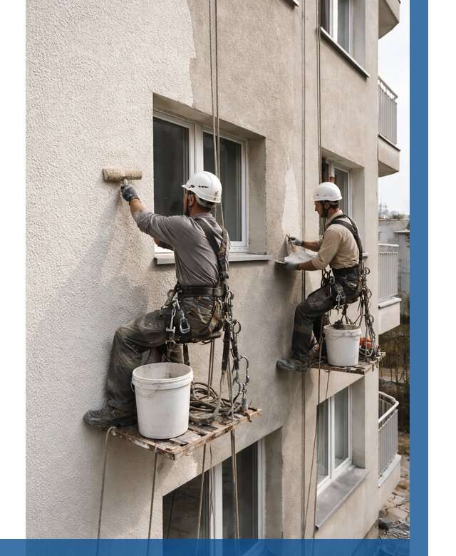 Нанесение короеда на фасад в Ижевске от 467 р. | ВЫСОТНИК-Жвс