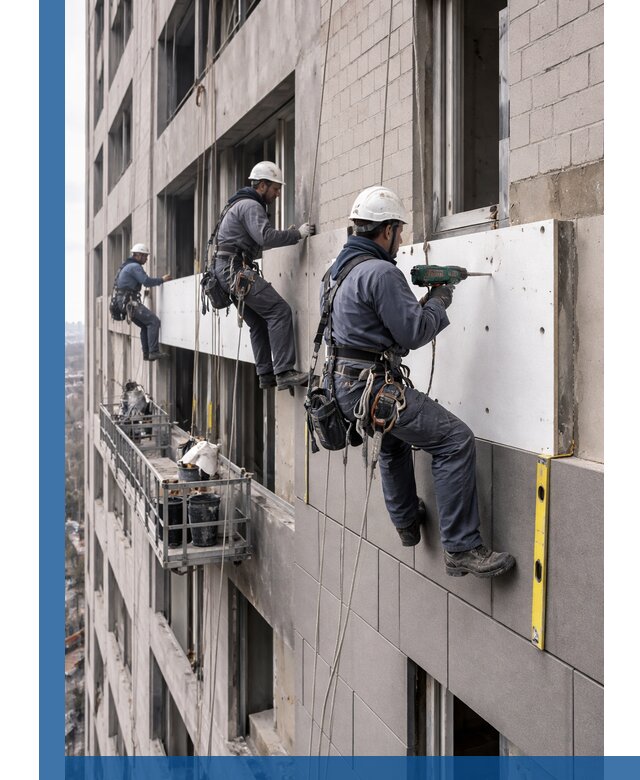 Монтаж фасадных термопанелей высокого качества в Ижевске