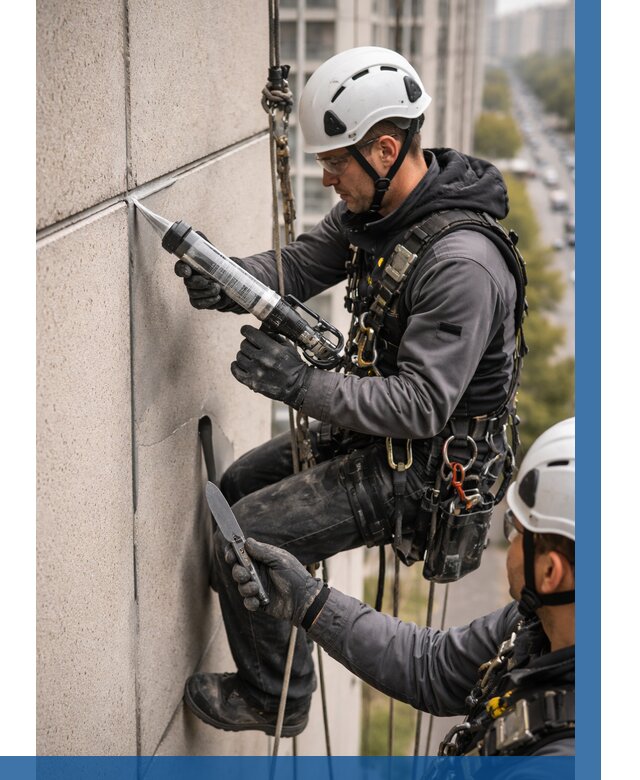 Первичная герметизация швов в Ижевске от 623 р. | ВЫСОТНИК-Жвс