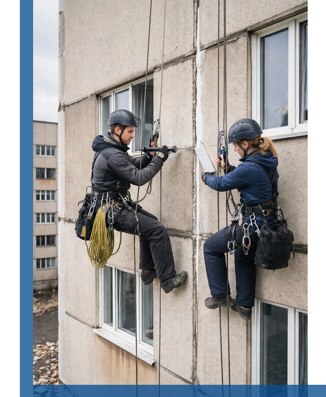 Герметизация межпанельных швов тёплым швом в Ижевске