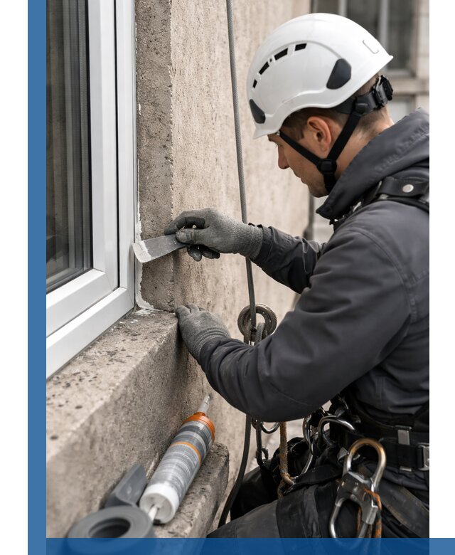 Герметизация монтажных швов окон в Ижевске с гарантией качества