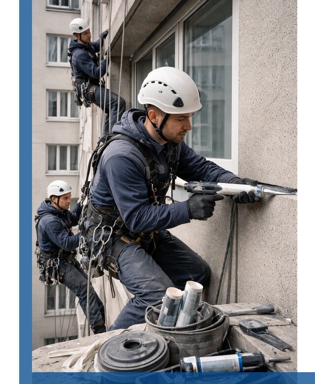 Герметизация швов лоджии в Ижевске профессионально и надежно