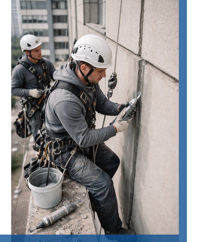 Ремонт деформационных швов здания в Ижевске от 1039 р. | ВЫСОТНИК-Жвс