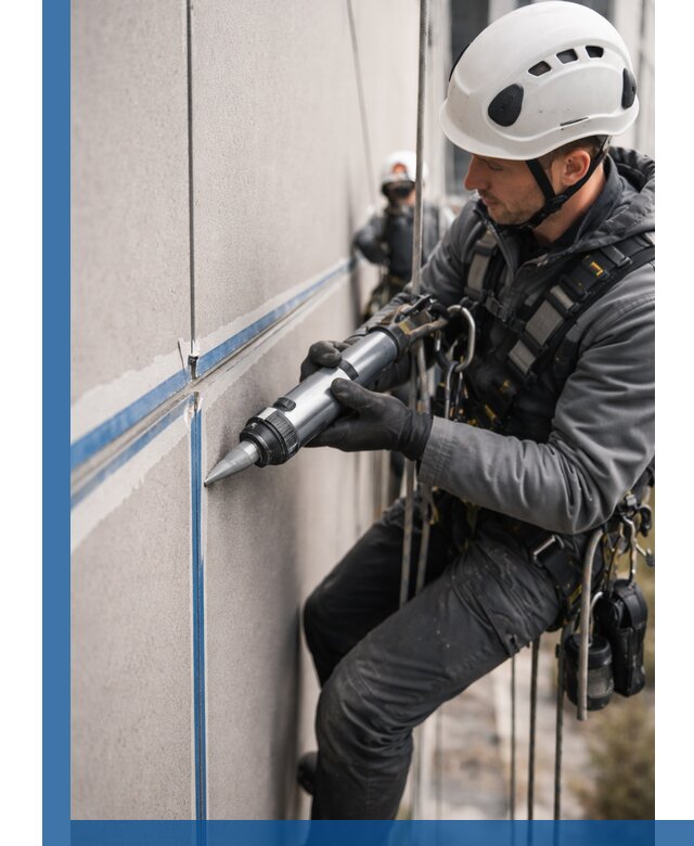 Герметизация стыков фасадных панелей в Ижевске качественно и быстро