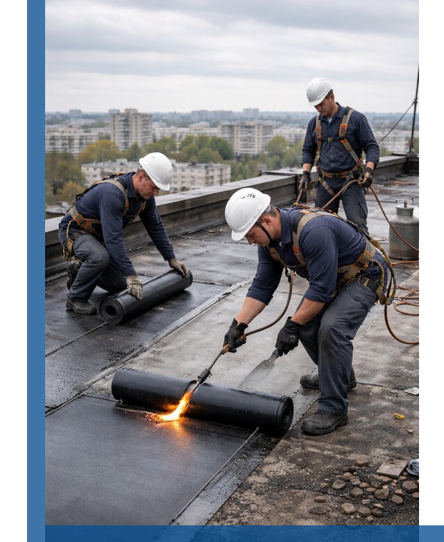 Ремонт наплавляемой кровли в Ижевске качественно и надежно