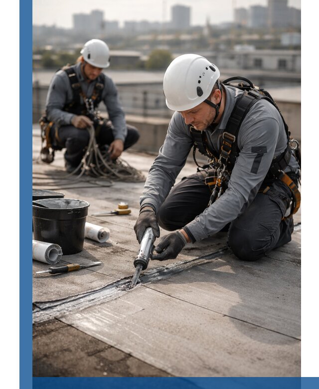 Аварийное и капитальное устранение протечек кровли в Ижевске