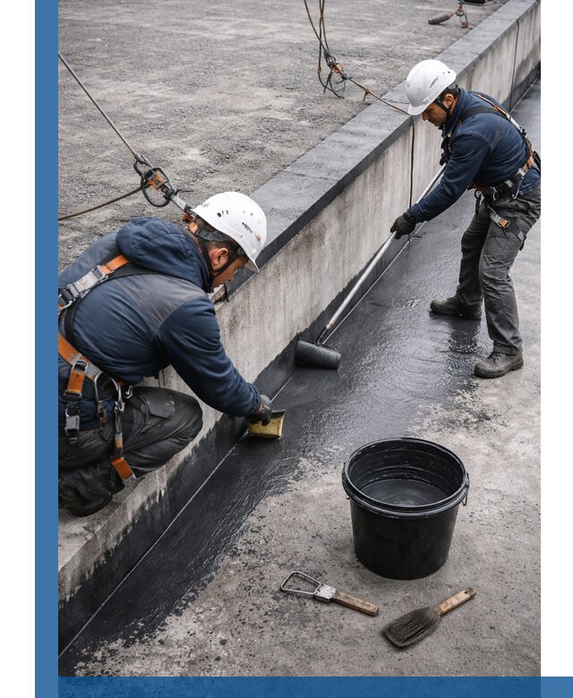 Гидроизоляция кровли жидкой резиной профессионально в Ижевске