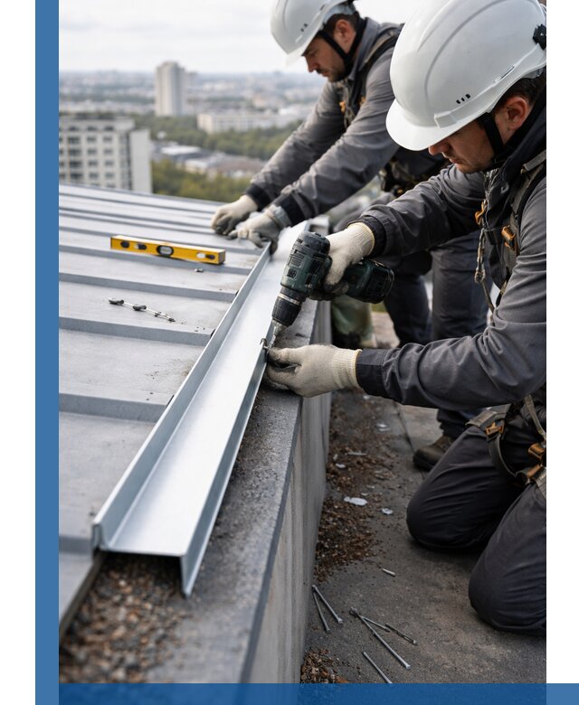 Монтаж капельника на кровле в Ижевске с гарантией качества