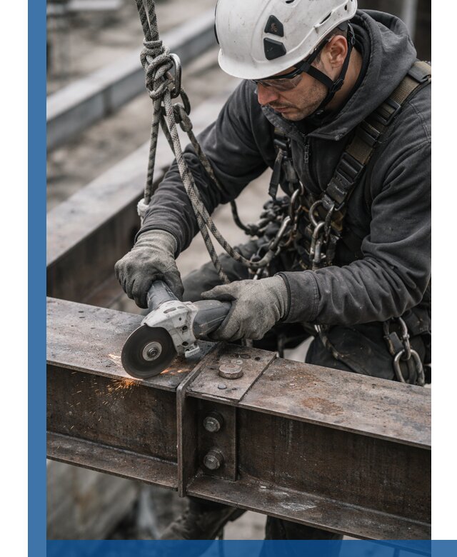 Резка металла на высоте в Ижевске для зданий и конструкций