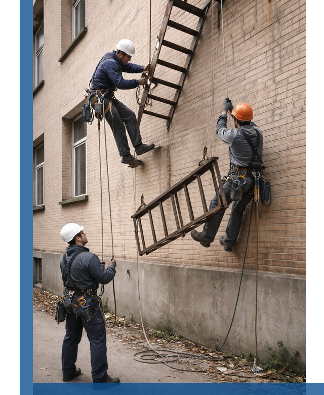 Демонтаж пожарной лестницы в Ижевске быстро и безопасно
