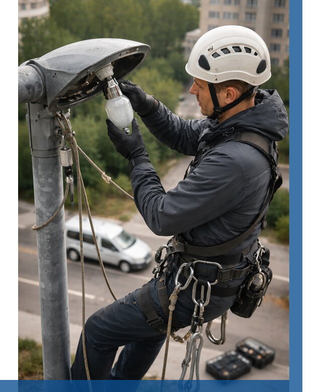 Замена ламп на высоте в Ижевске от 2597 р. | ВЫСОТНИК-Жвс