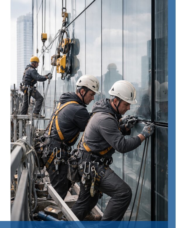 Структурное остекление фасадов в Ижевске от 9868 р. | ВЫСОТНИК-Жвс