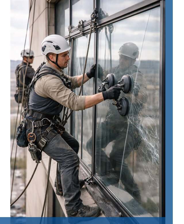 Замена стекла в витраже в Ижевске под ключ от 8829 р. | ВЫСОТНИК-Жвс