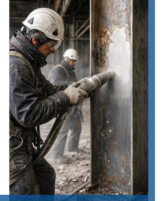 Удаление старой краски с металла в Ижевске от 467 р. | ВЫСОТНИК-Жвс