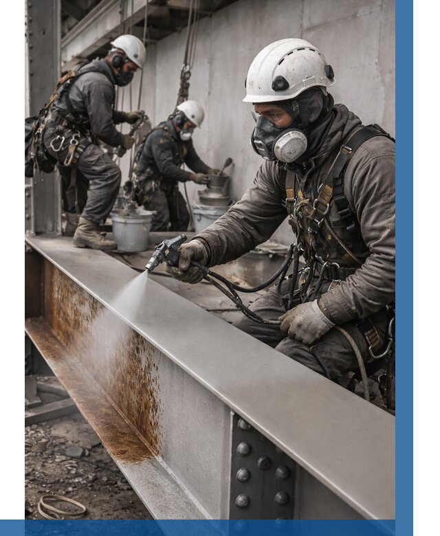 Антикоррозионная покраска металла в Ижевске от 727 р. | ВЫСОТНИК-Жвс