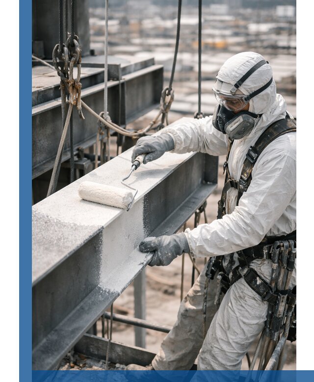 Профессиональная огнезащитная обработка металлоконструкций в Ижевске