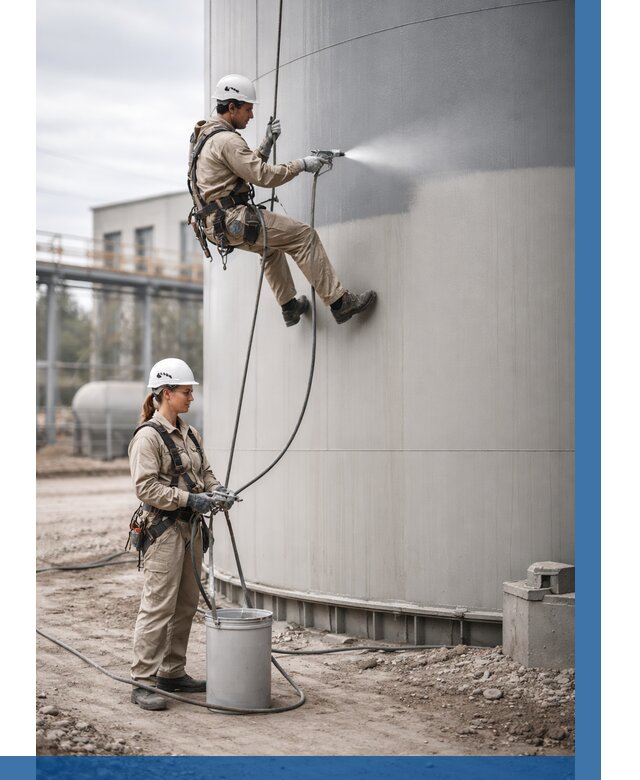 Покраска резервуаров в Ижевске от 1246 р. | ВЫСОТНИК-Жвс — заказать