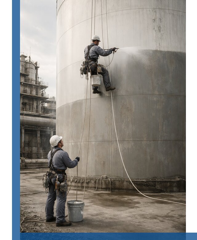 Покраска стальных резервуаров и емкостей в Ижевске профессионально