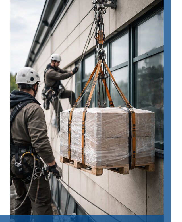 Подъем груза на высоту в Ижевске от 3116 р. | ВЫСОТНИК-Жвс