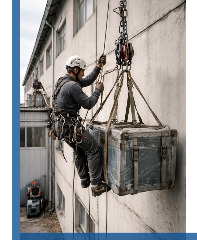 Подъем грузов на высоту в Ижевске для промышленных объектов