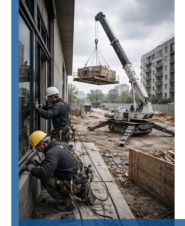 Аренда крана Пионер в Ижевске для строительных работ
