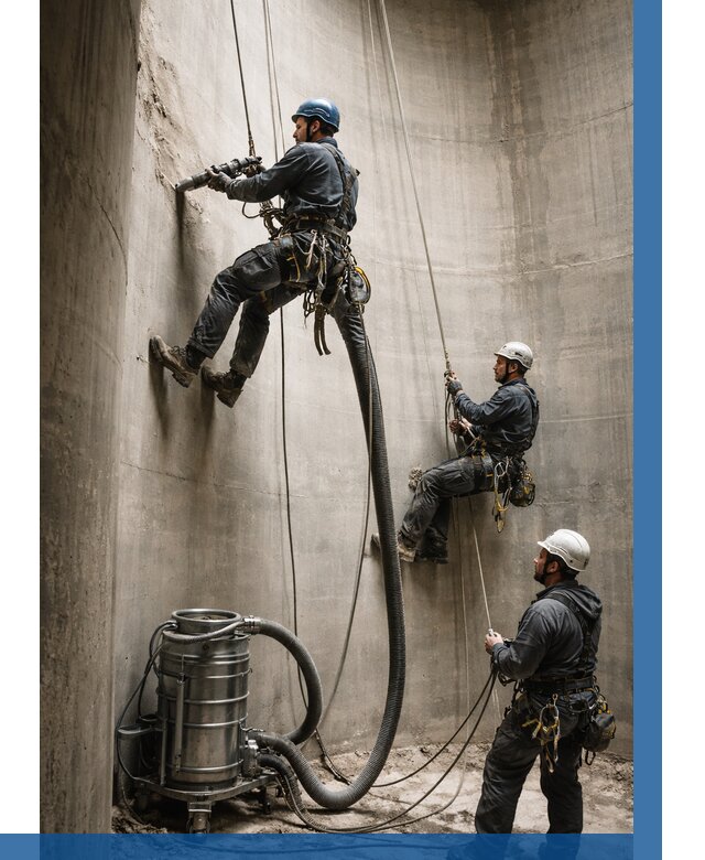 Зачистка силосов в Ижевске от 4674 р. Договор и смета ВЫСОТНИК-Жвс