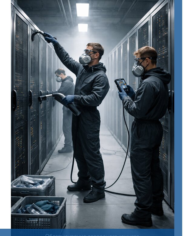 Обеспыливание серверной комнаты в Ижевске от 4674 р. | ВЫСОТНИК-Жвс