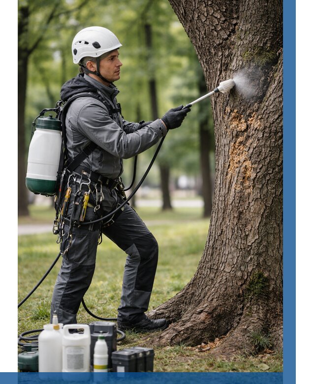 Обработка деревьев от вредителей в Ижевске от 4674 р. | ВЫСОТНИК-Жвс