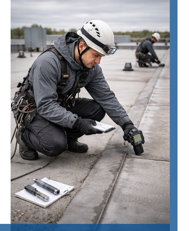 Обследование кровли на протечки в Ижевске от 4674 р. | ВЫСОТНИК-Жвс