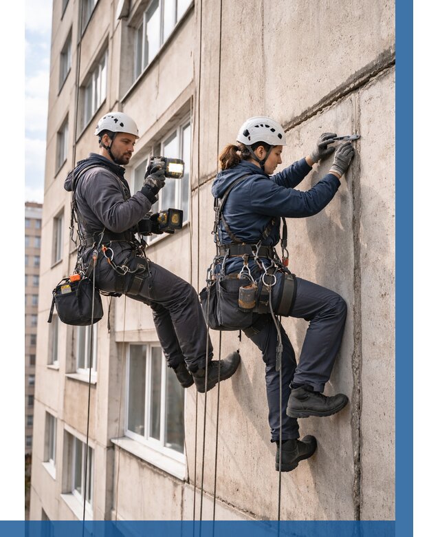 Обследование межпанельных швов в Ижевске от 1870 р. | ВЫСОТНИК-Жвс